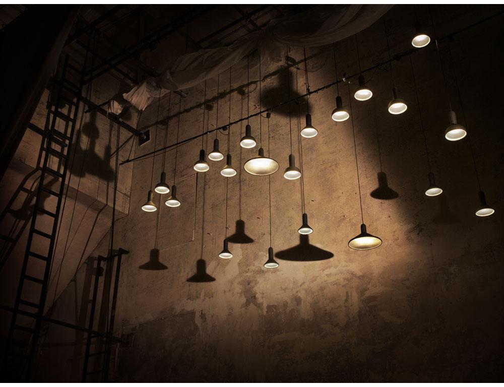 PVC Established & Sons S3 Cono Torch Pendant Light di Sylvain Willenz in vendita