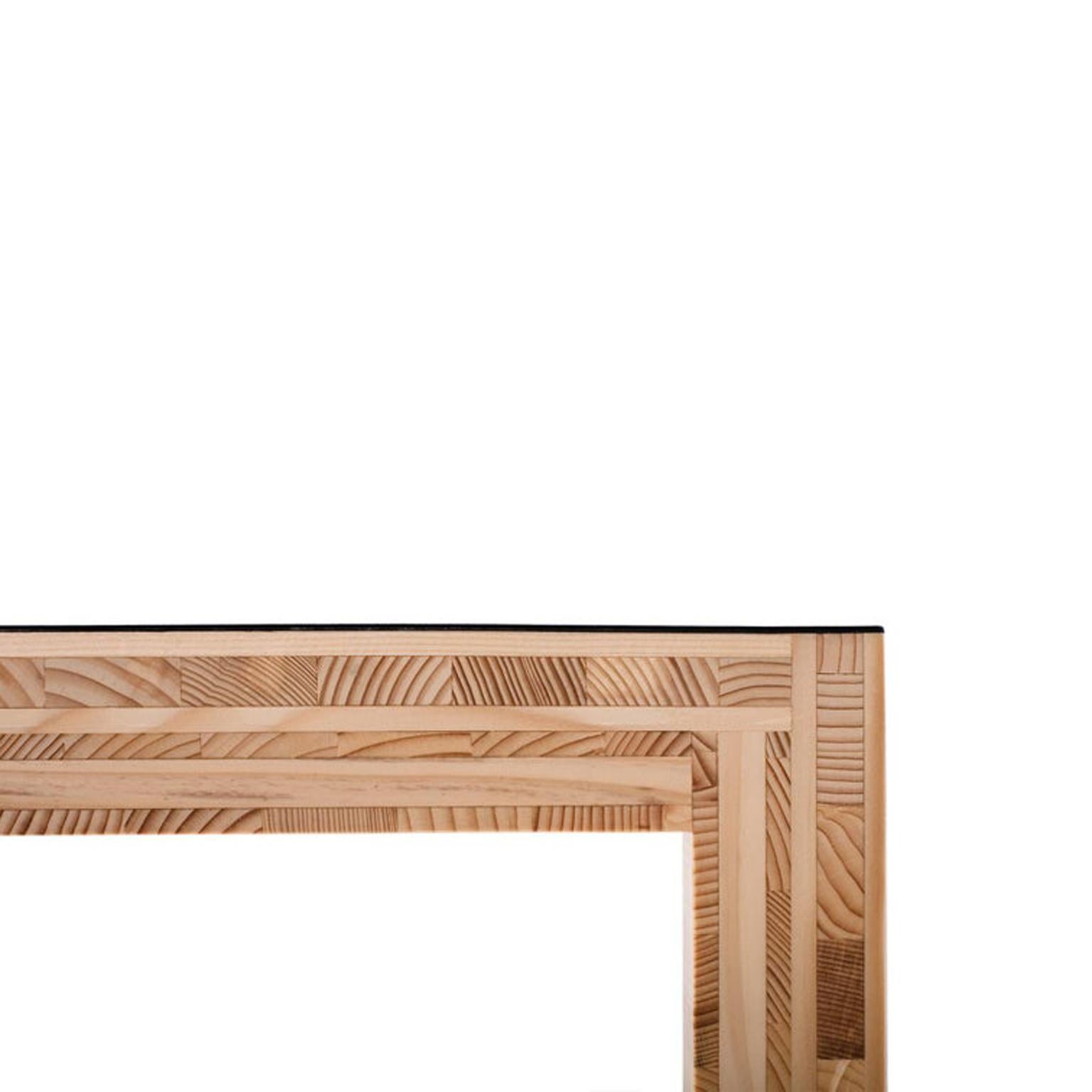 Établi & Table de fils en bois et corian blanc par Caruso St John Bon état - En vente à Roma, IT