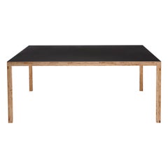 Established & Sons Table in Plywood by Caruso St John
