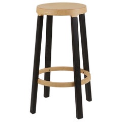Established & Sons Tall Step Stool in Wood by Federico Gregorutti