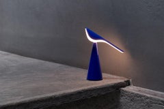 Established & Sons TIKI Table Lamp in blue gloss Finish by Nao Tamura