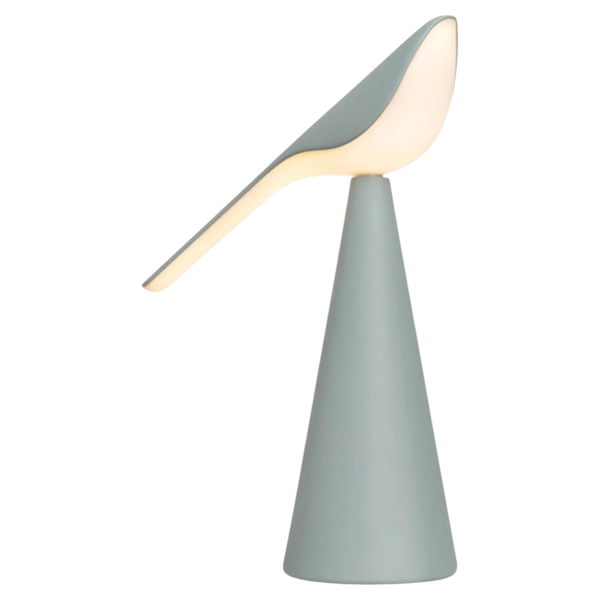 Established & Sons TIKI Table Lamp in pebble Grey matt Finish by Nao Tamura