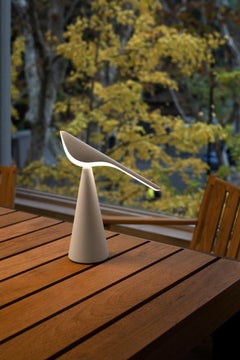 Established & Sons TIKI Table Lamp in white matt Finish by Nao Tamura