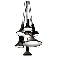 Established & Sons Suspension TORCH BUNCH S10 en noir par Sylvain Willenz