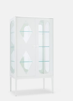 Established & Sons Tudor Two-Door Cabinet in White by Jaime Hayon