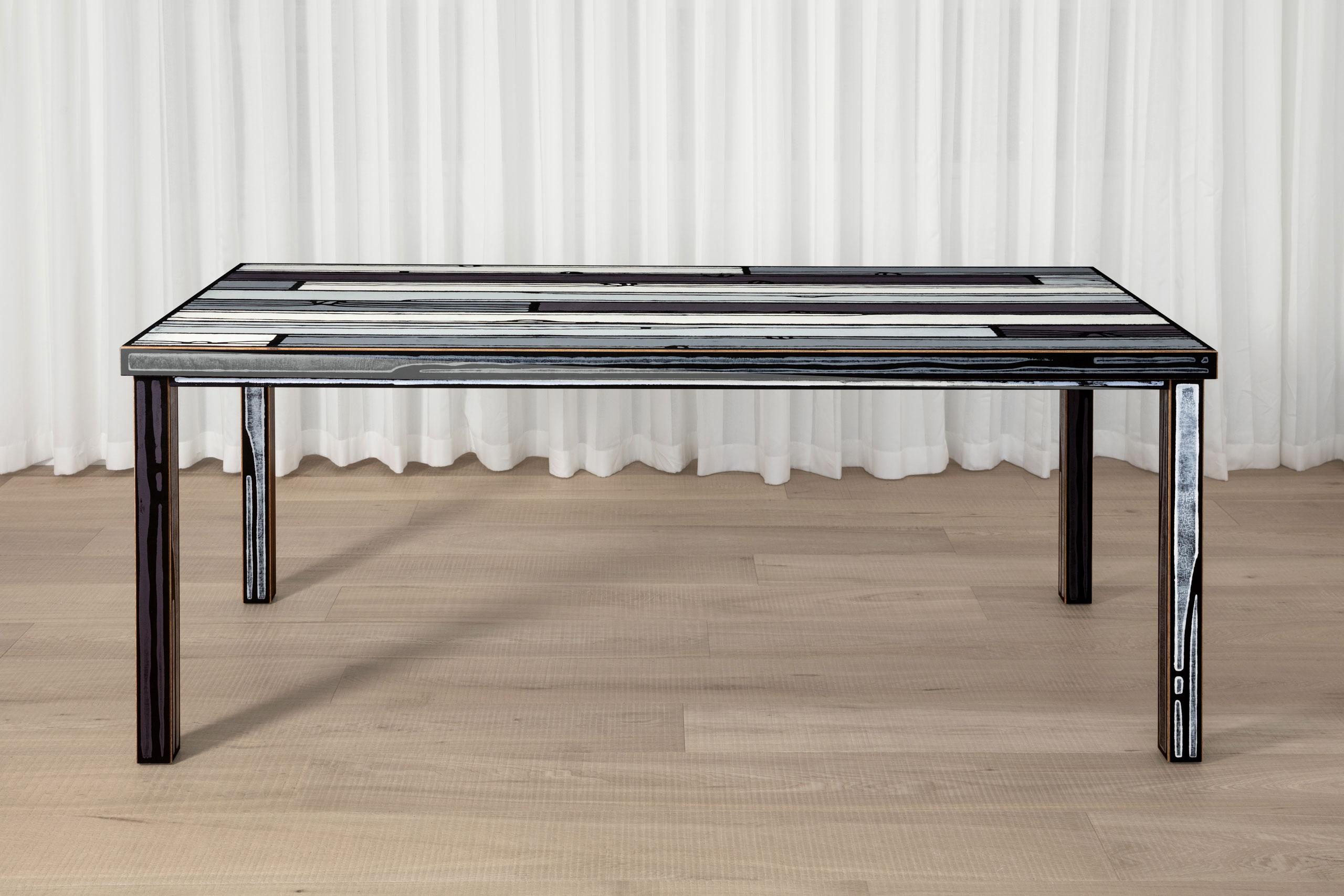 Contemporary Established & Sons Wrongwood Dining Table by Richard Woods & Sebastian Wrong For Sale