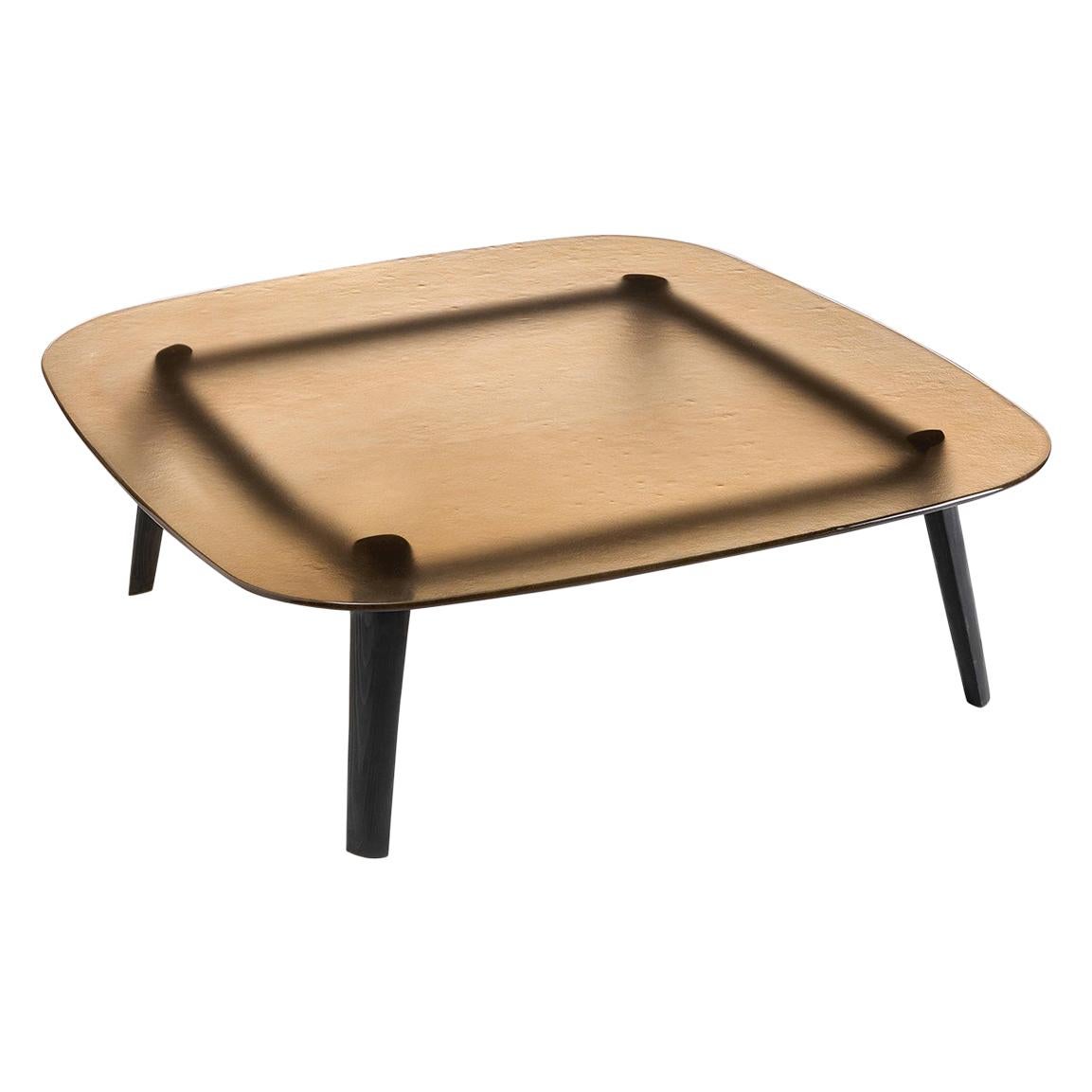 Table basse en ambre Estamp