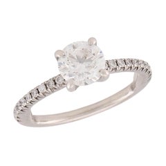 Estate 14k Diamond Engagement Ring 0.96ct
