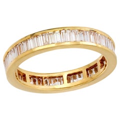 Estate 14k Diamond Eternity Band