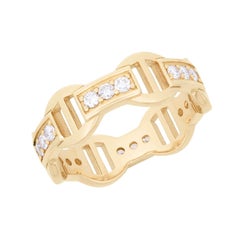 Fascia con diamante 14k "Gucci Style" di proprietà
