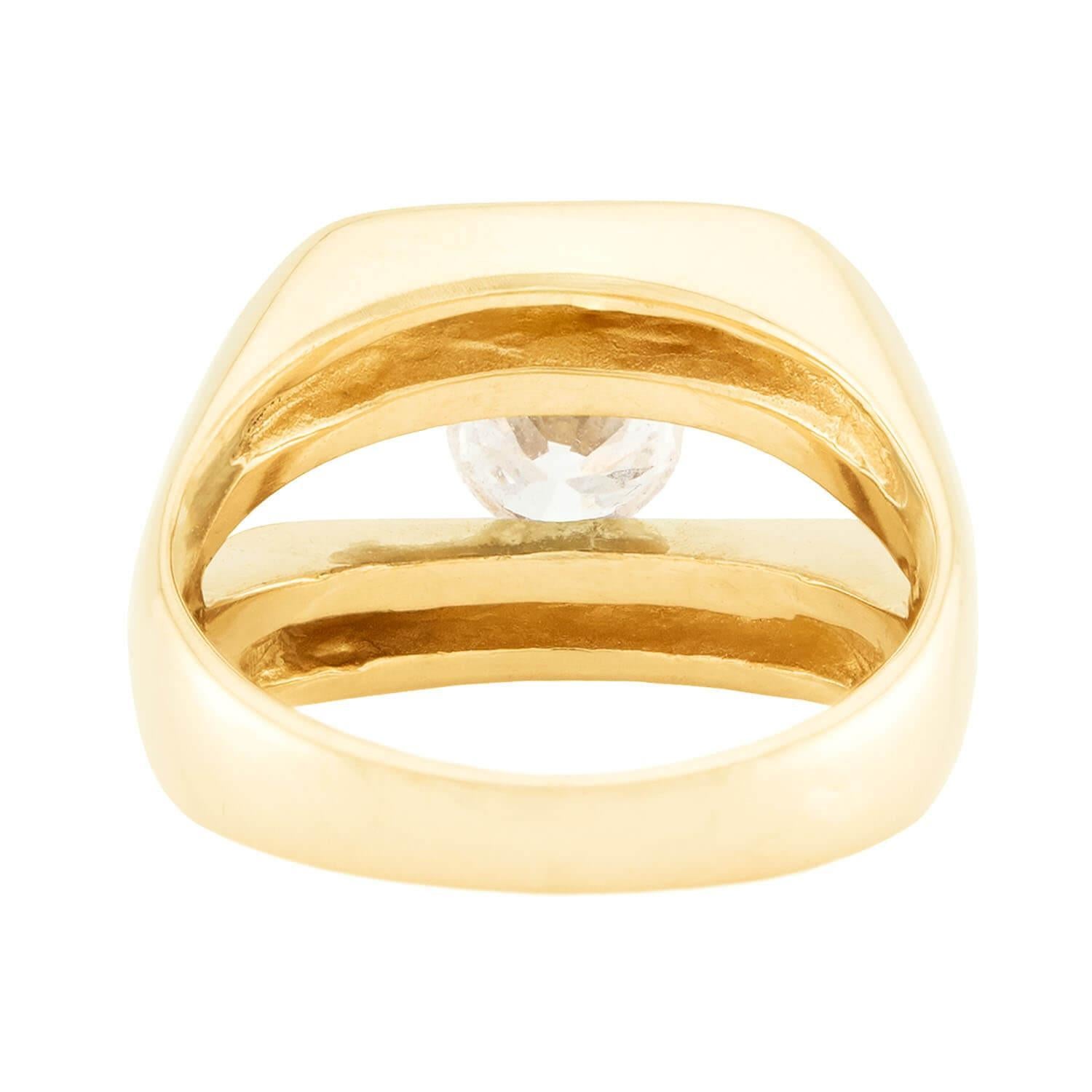 Estate 14k Diamond Ring .75ct In Good Condition For Sale In Narberth, PA