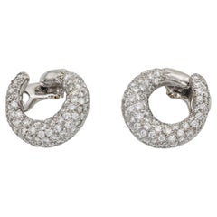 Orecchini a spirale Pavé 14k Estate