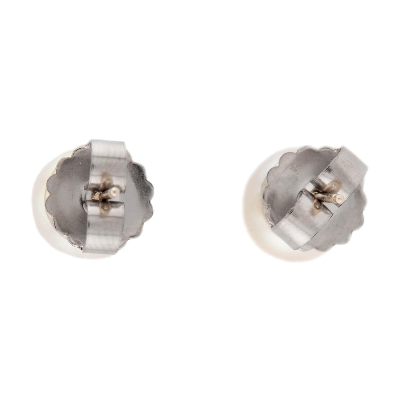 Moderno Orecchini di perle Estate 14k 13mm in vendita
