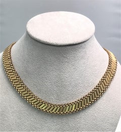Estate 14 Karat Rolex Style Choker