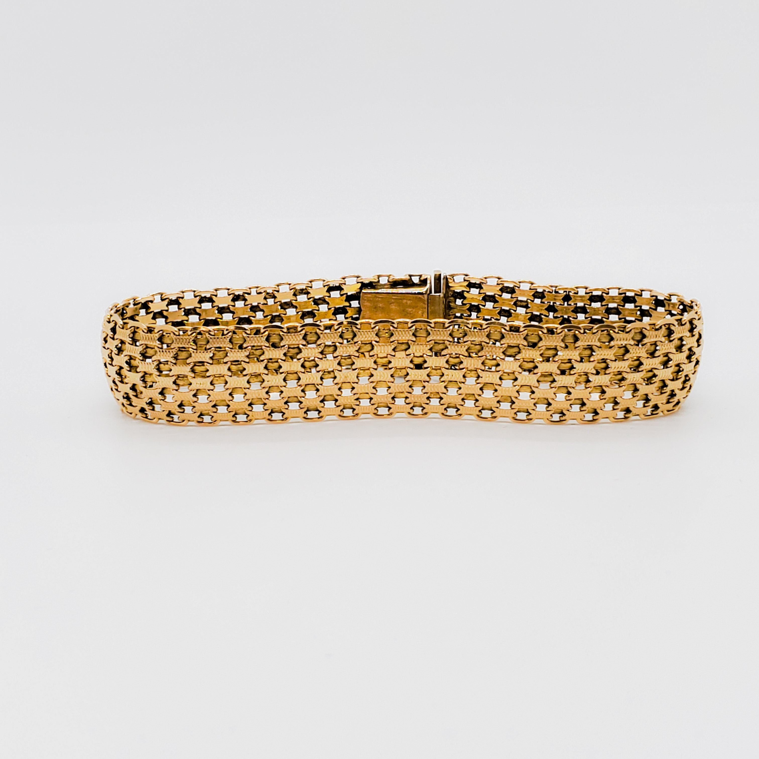estate gold bracelet