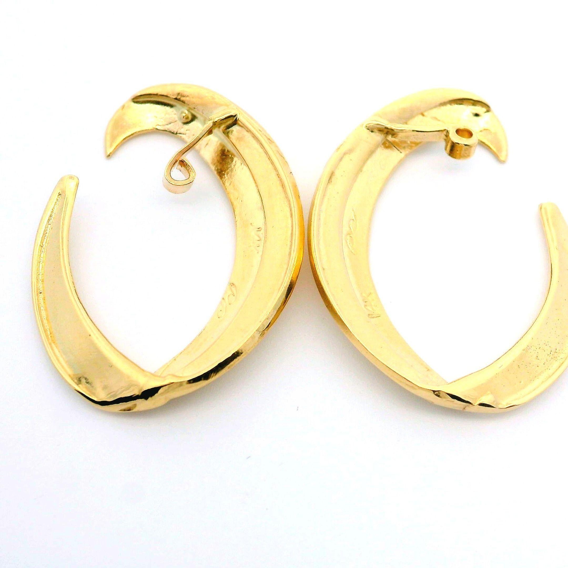 Material: Solid 14k Yellow Gold
Weight: 3.7 Grams
Overall Width: 18.08mm (0.71