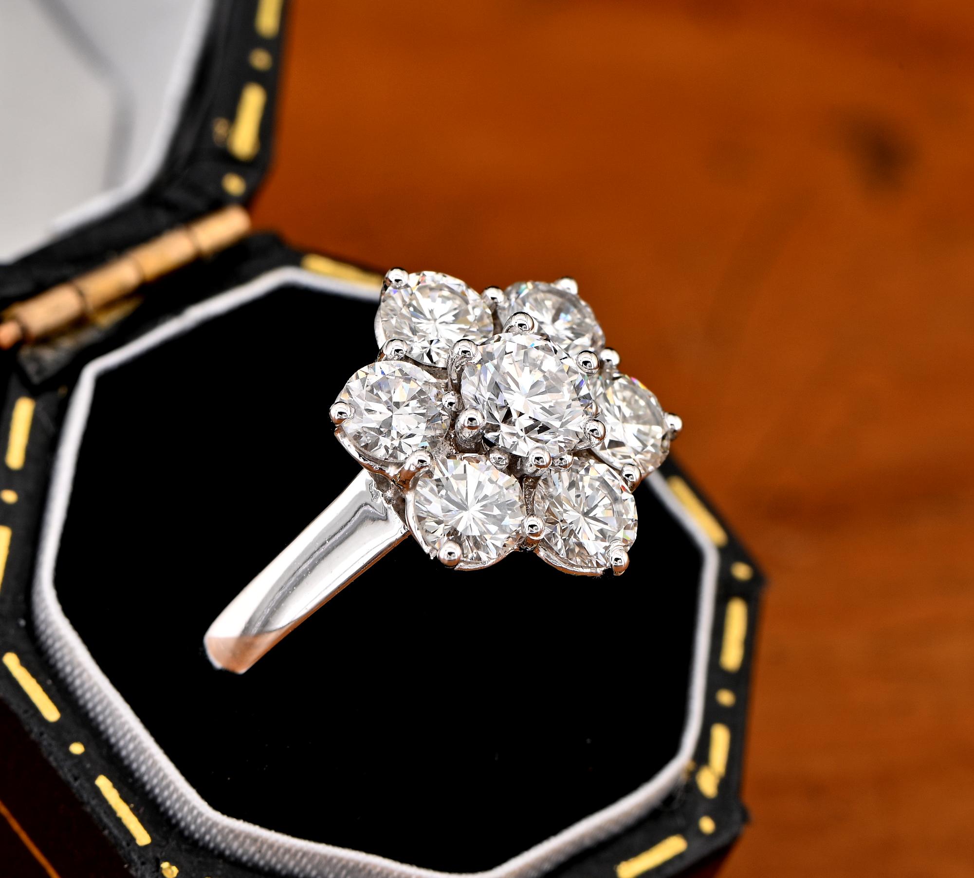 antique floral engagement rings