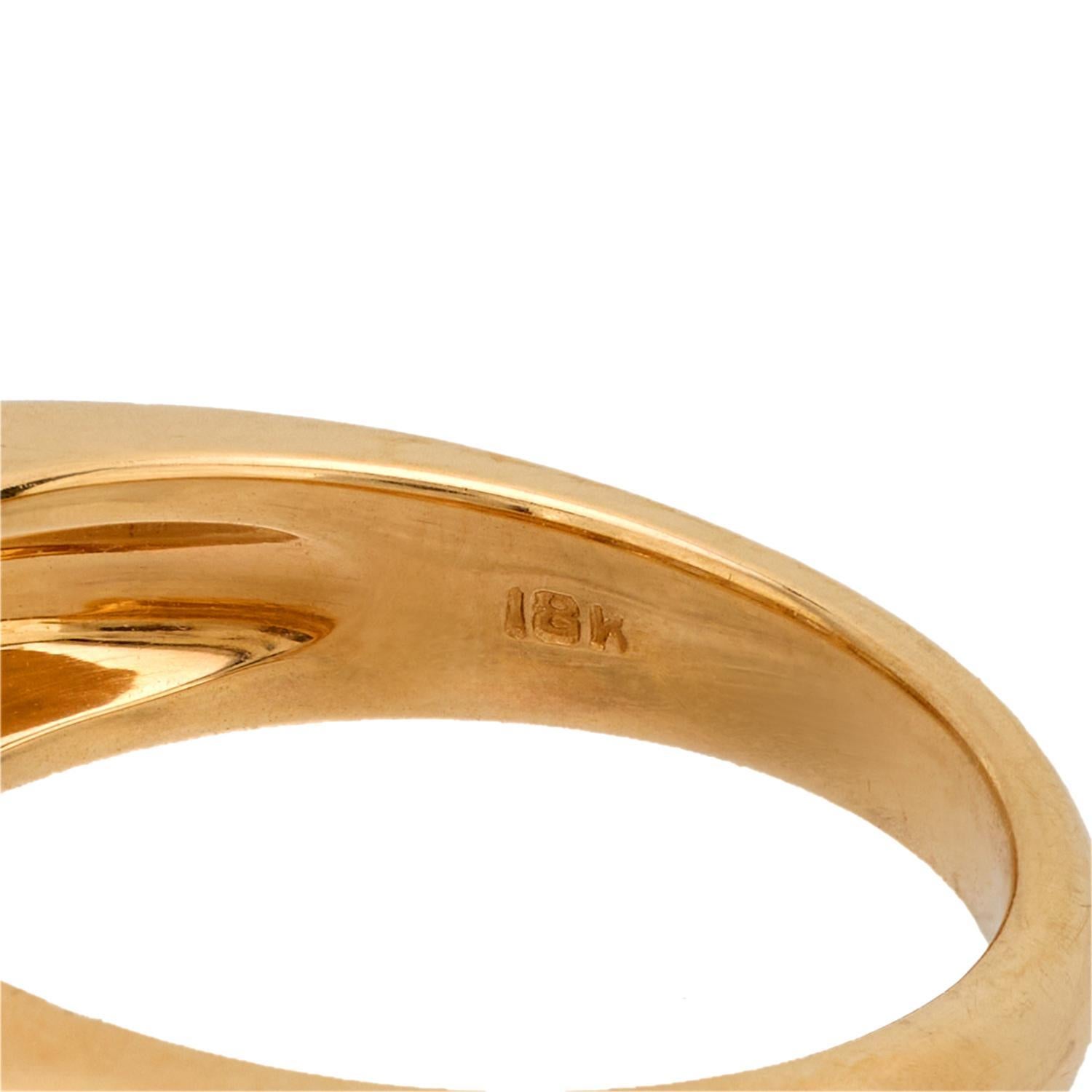 Estate 18k Diamond Five-Stone Ring (bague à cinq pierres en diamant) Pour femmes en vente