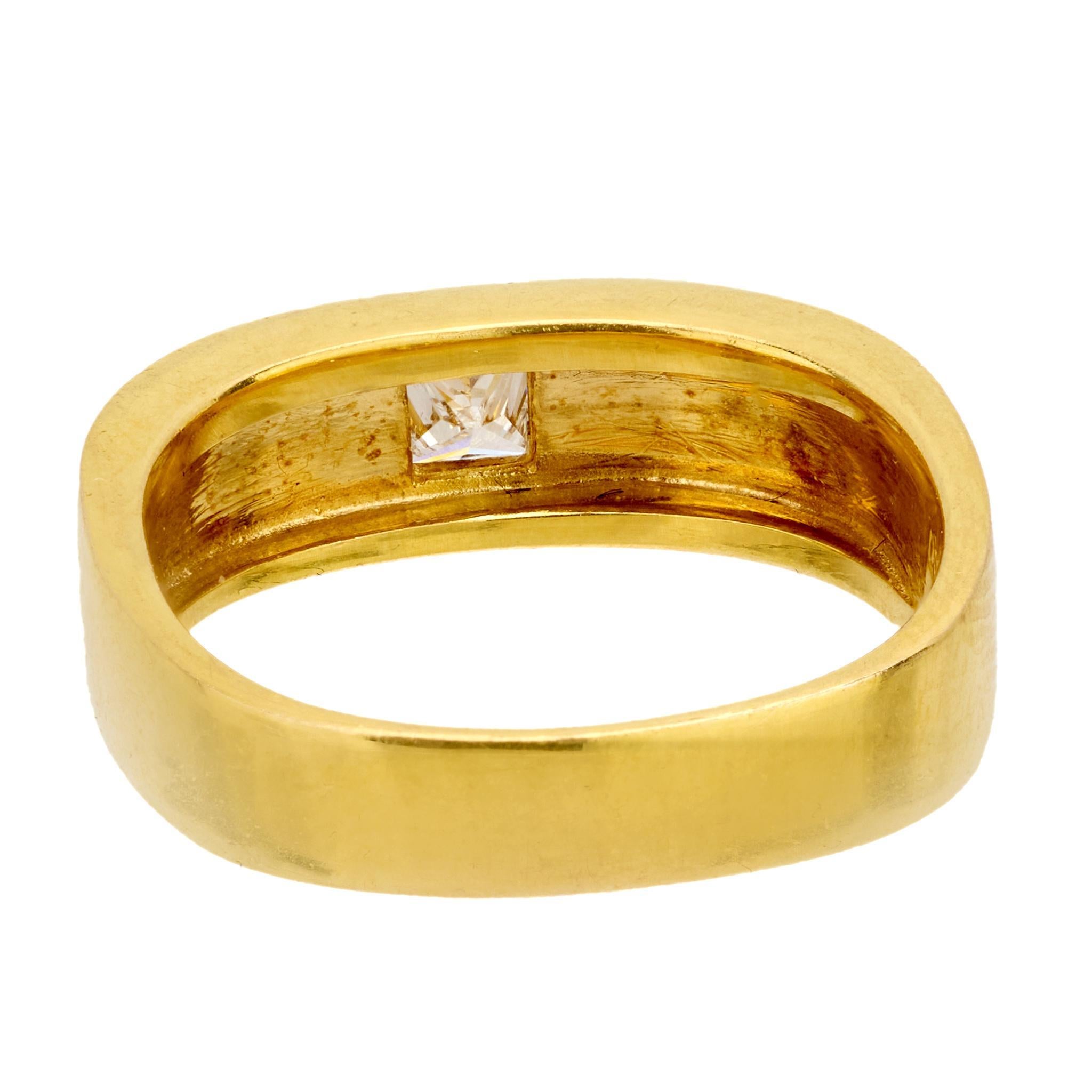 Nachlass 18k Diamantring .23ct (Moderne) im Angebot