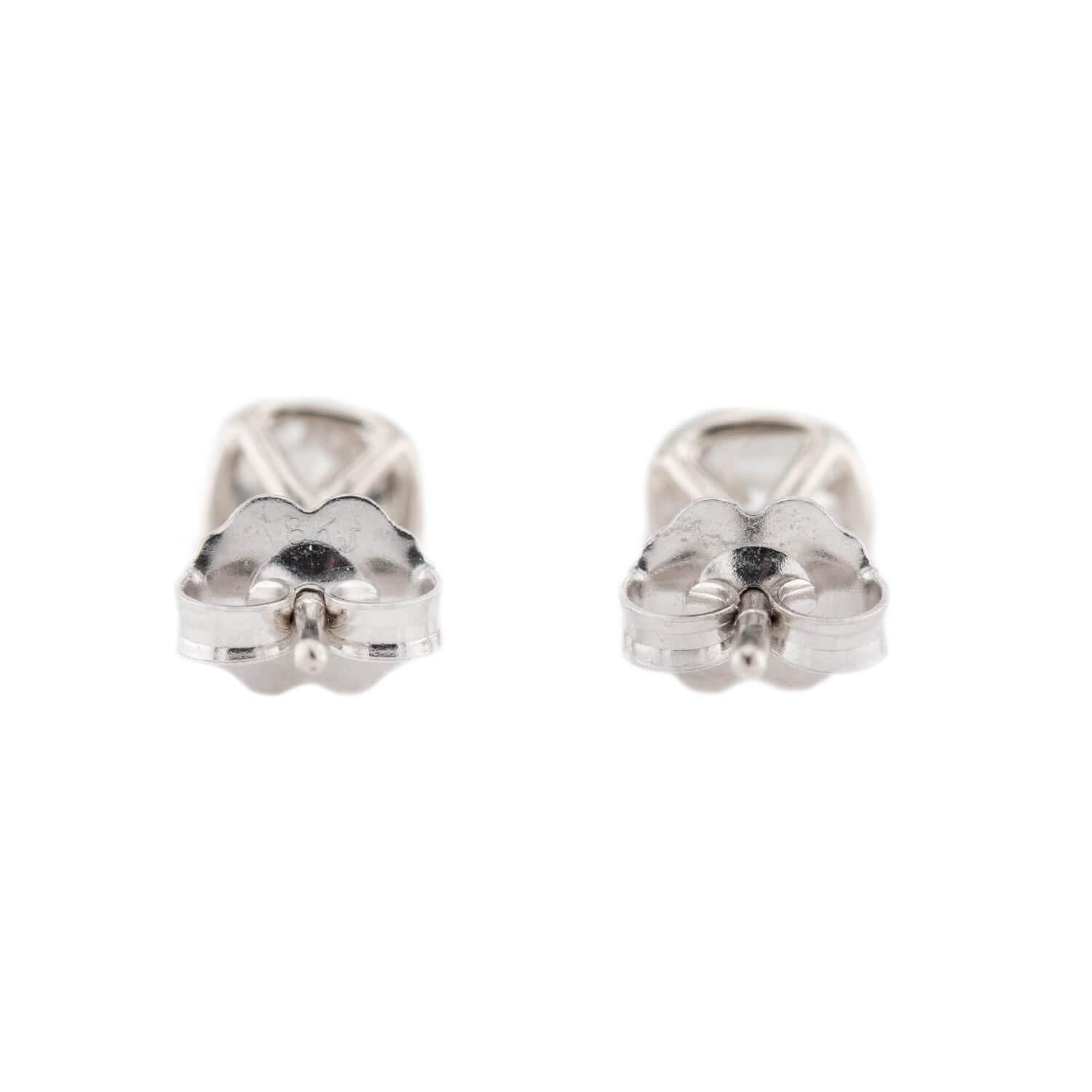 Nachlass 18k Diamant-Ohrstecker (Moderne) im Angebot