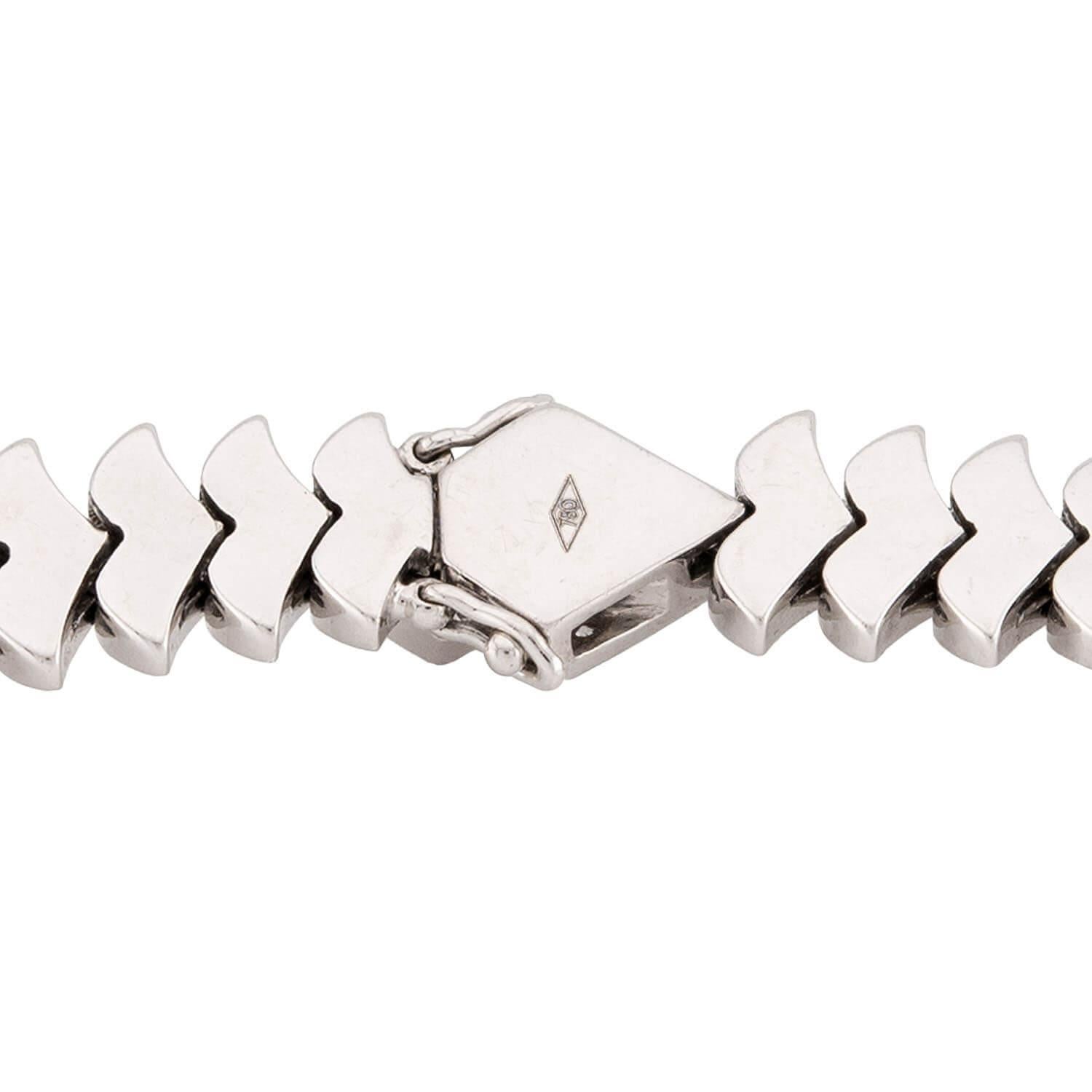 De las mujeres Collar Estate Twist de Diamantes 18k en venta