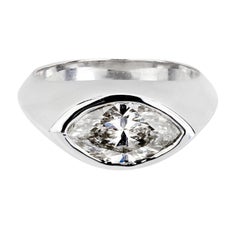 Estate 18k GIA Diamond Engagement Ring 2.01ct