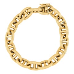 Estate 18k Gucci Link Bracelet