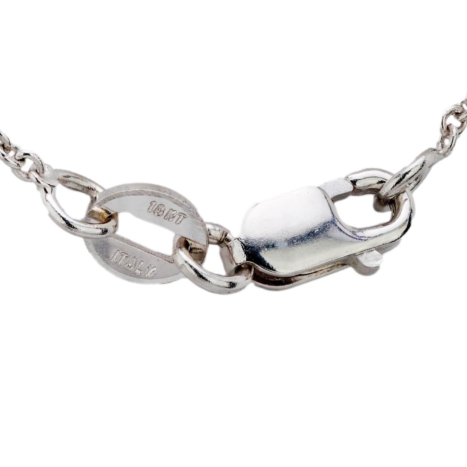 Baguette Cut Estate 18k Jade and Diamond Pendant Necklace For Sale