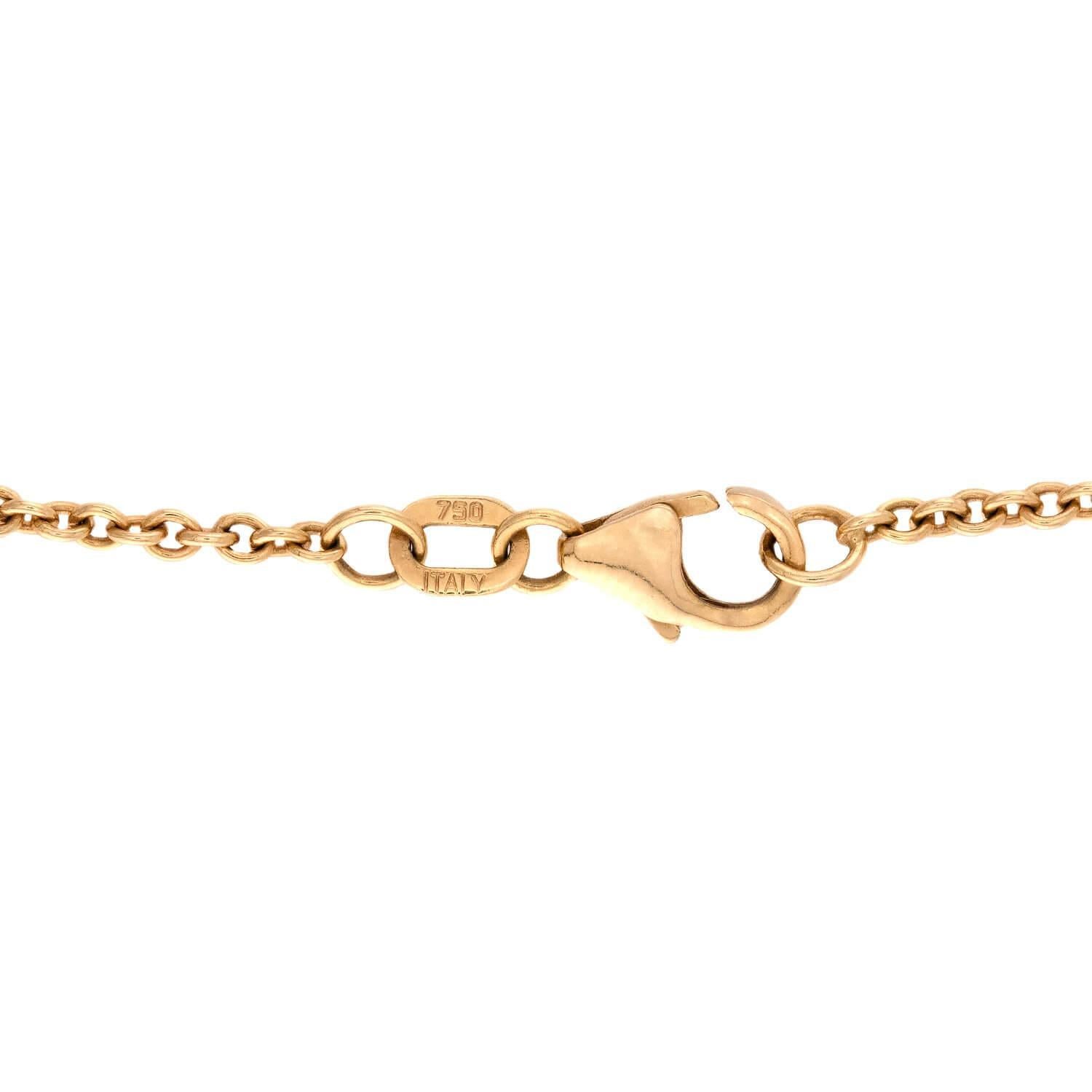 Collana con ciondolo in pietra di luna, cristallo di rocca e zaffiro bianco 18k Estate In condizioni buone in vendita a Narberth, PA
