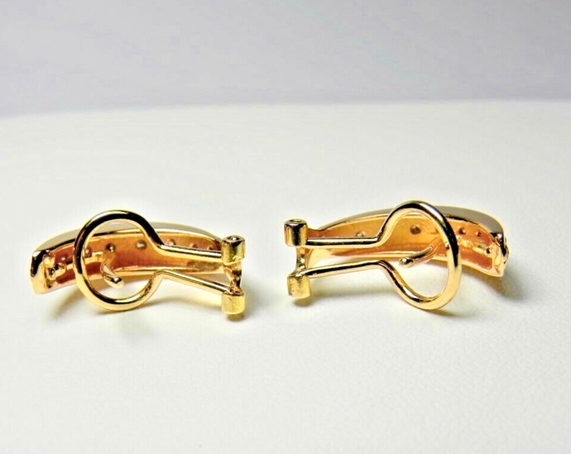 Women's Estate 18 Karat Pinkish-Yellow Gold Diamond Clip-on Earrings