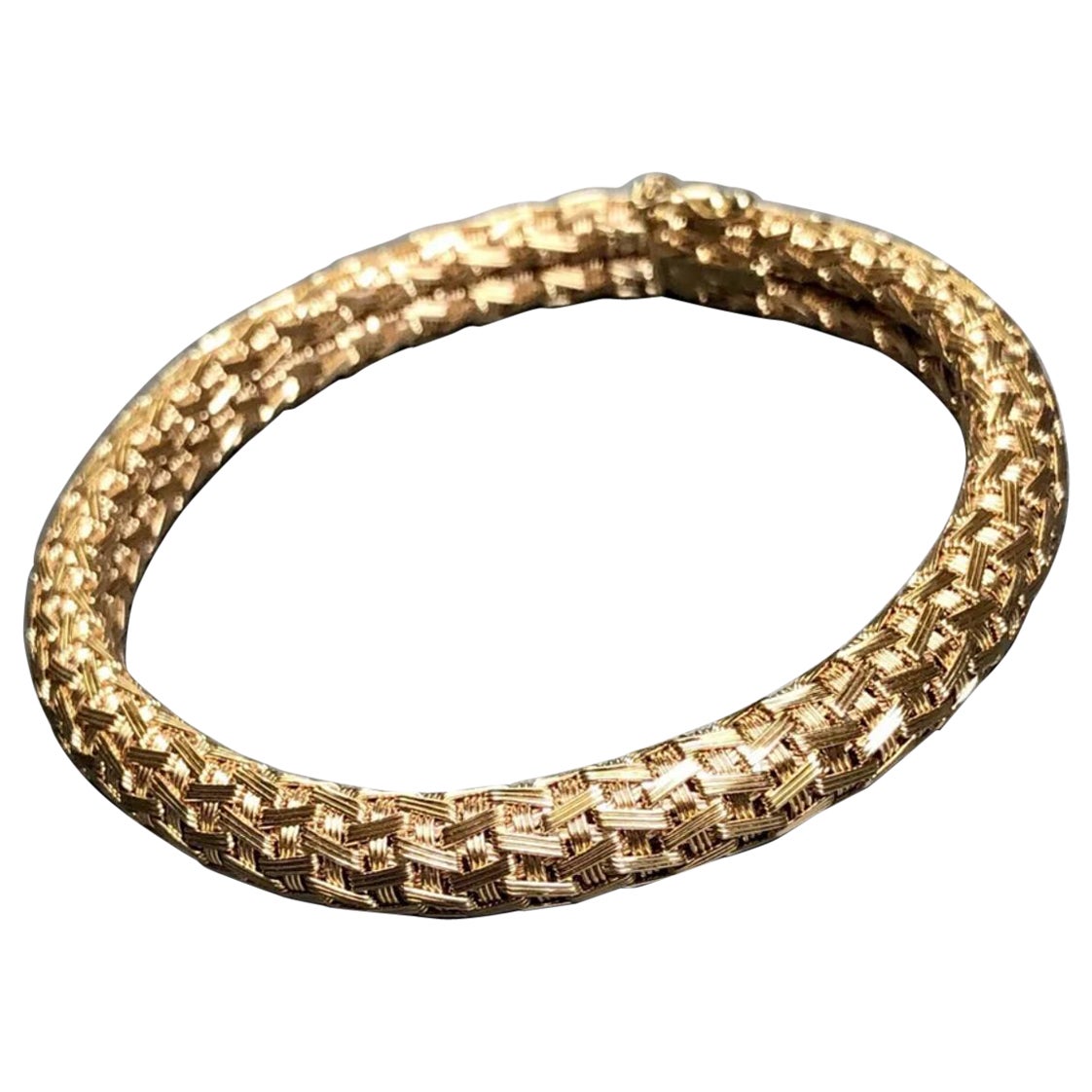 Bracciale flessibile in oro rosa 18 carati FILIPPINI FRATELLI  7"