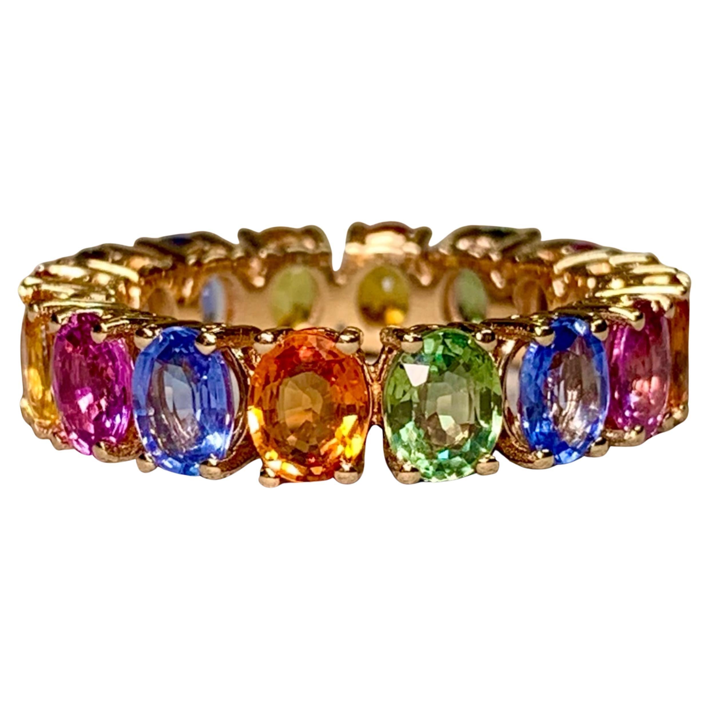 7 Band Rings