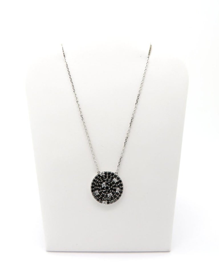 Noir & Gold Pavé Necklace