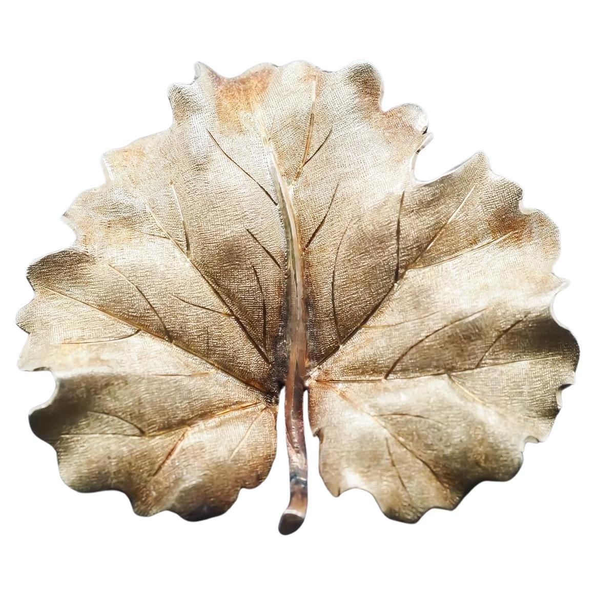 Broche et épingle en or jaune 18 carats de Buccellati - VHK#243b