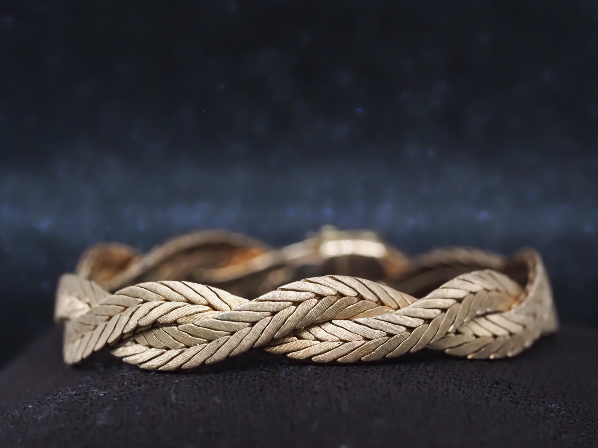 Bracelet BUCCELLATI en or jaune 18K - VHK#244b Pour femmes en vente