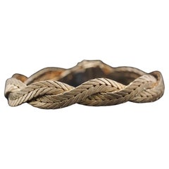 Estate 18K Yellow Gold BUCCELLATI Weave Bracelet - VHK#244b