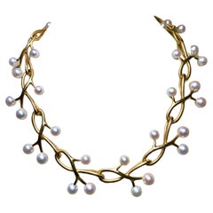 Collana di perle in oro giallo 18 carati ANGELA CUMMINGS Per Assael