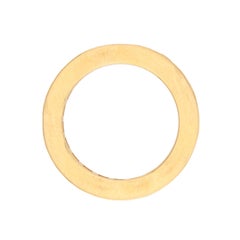 Estate 18k Yellow Sapphire Eternity Band