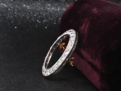 Estate 1920s Art Deco Tiffany & Co. 5.75ct Old European Diamond Platinum Circle