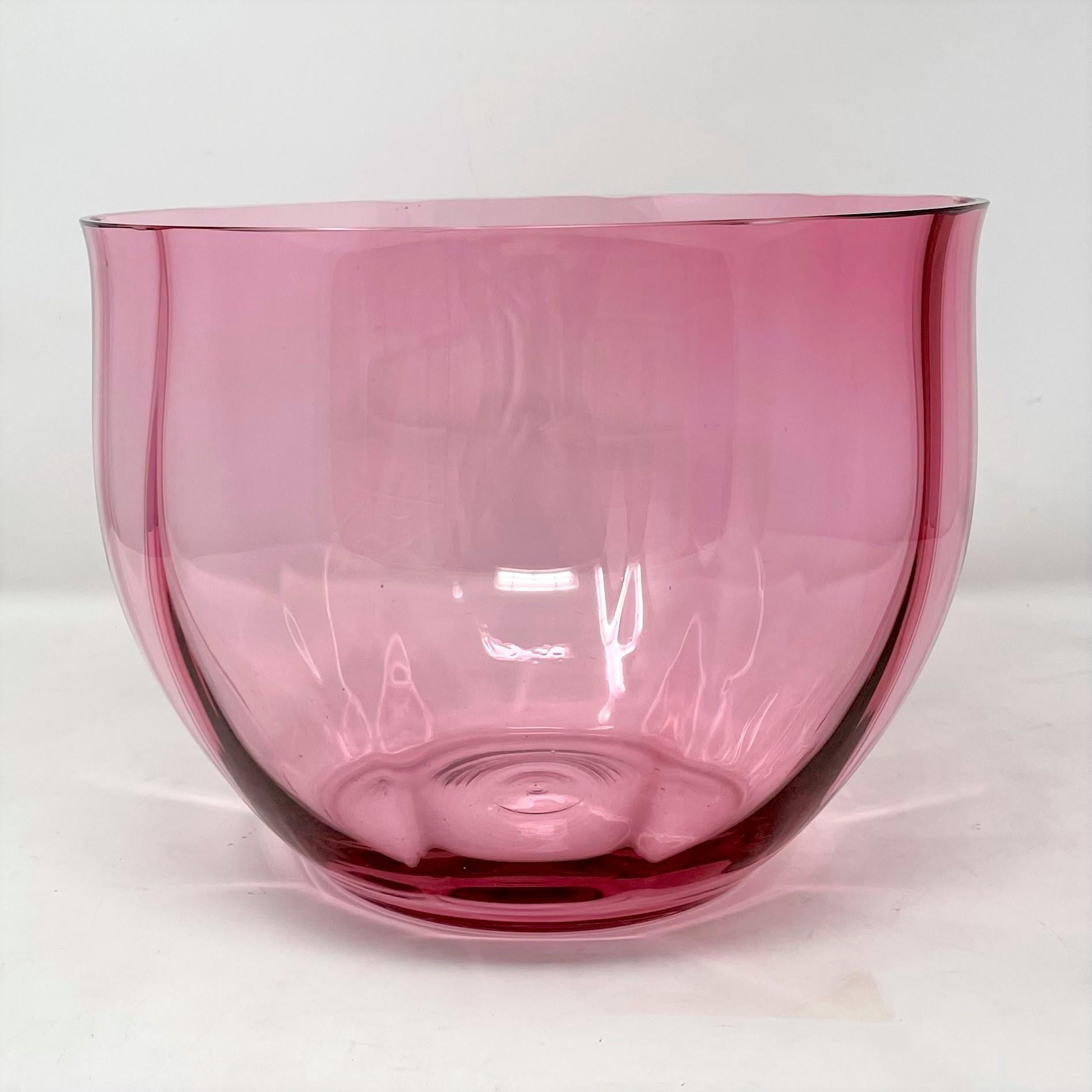 pink punch bowl set