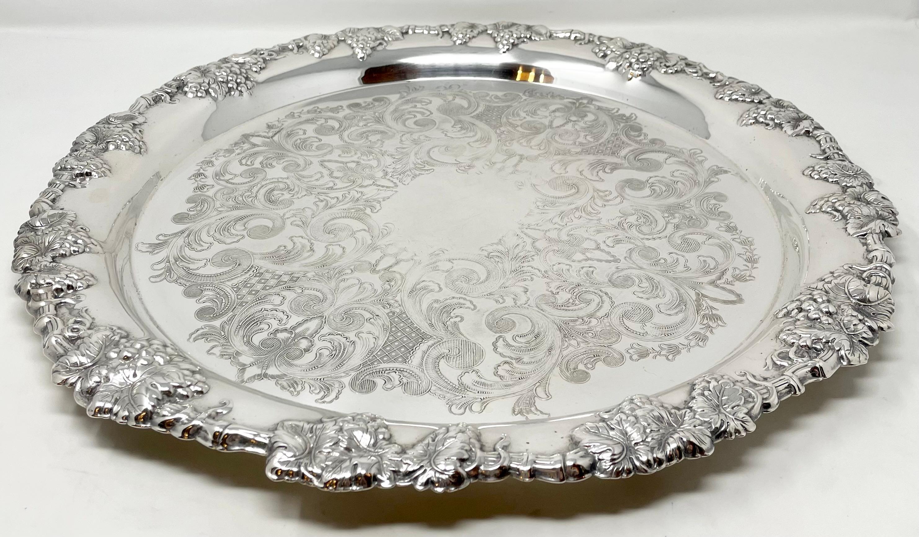 Silver Plate Estate American Hallmarked Silver-Plated 