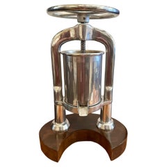 Estate American Maryland Duck Press Retailed by Abercrombie & Fitch, Circa 1950.