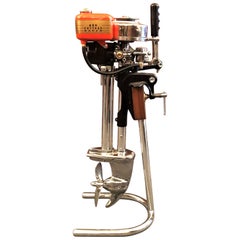 Estate American Stand-Mounted Evinrude Cottage Racer Outboard Motor, circa 1940