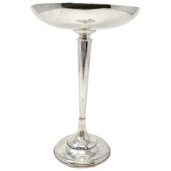 Tenuta americana in argento Sterling Tall Tazza firmata dal produttore, circa 1950