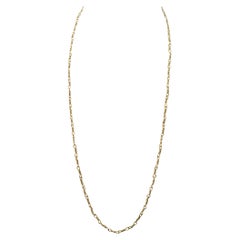 Nachlass Antike 18K Gelbgold Einzigartige Gliederkette - VHK#973