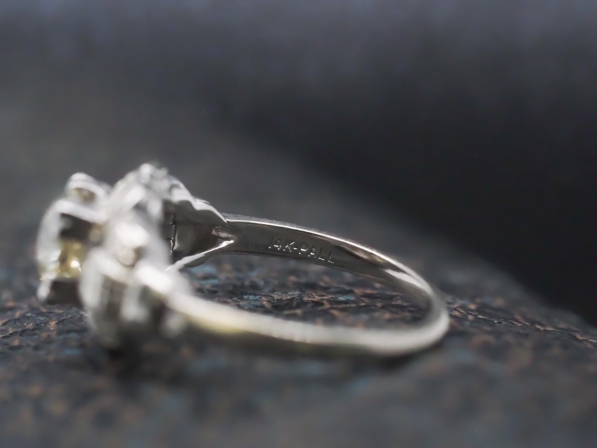 Bague de fiançailles Art déco 1.00ct Old European Diamond - VHK#951a en vente 5