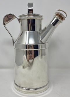 Estate Art Deco Reed & Barton Silver 64 oz. "Milk Can" Cocktail Shaker, Ca 1930s