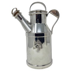 Estate Art Deco Reed & Barton Silver 64 oz. "Milk Can" Cocktail Shaker, Ca 1930s