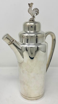 Estate Art Deco "Rooster" Cocktail Shaker, circa 1950