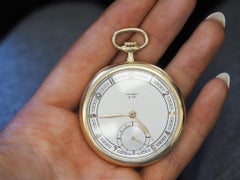 Estate Art Deco Tiffany & Co. 18K Yellow Gold Pocket Watch - VHK#438A